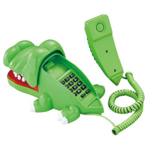 Load image into Gallery viewer, Fun Crocodile Landline Telephone
