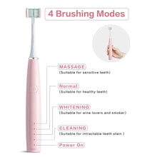 Load image into Gallery viewer, Electric  3D Package Ultrasonic Rechargeable Toothbrush
