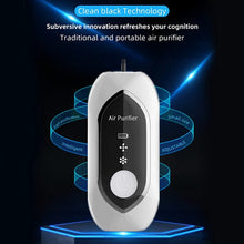 Load image into Gallery viewer, Air Purifier Portable Personal Necklace USB Rechargeable Air Cleaner Mini Ionic Purifier Wearable for Home Car
