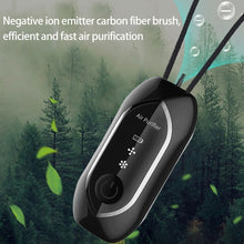 Load image into Gallery viewer, Air Purifier Portable Personal Necklace USB Rechargeable Air Cleaner Mini Ionic Purifier Wearable for Home Car
