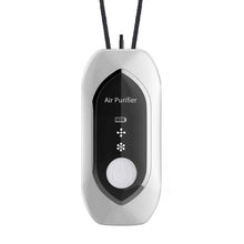 Load image into Gallery viewer, Air Purifier Portable Personal Necklace USB Rechargeable Air Cleaner Mini Ionic Purifier Wearable for Home Car
