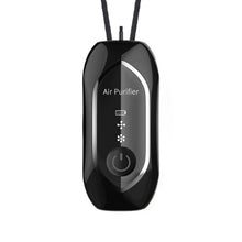 Load image into Gallery viewer, Air Purifier Portable Personal Necklace USB Rechargeable Air Cleaner Mini Ionic Purifier Wearable for Home Car
