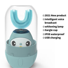 Load image into Gallery viewer, Sonic Electric U-shape Toothbrush for Kids USB rechargeable
