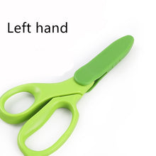 Load image into Gallery viewer, 1pc Left  Handed Design Children DIY Student Scissors
