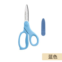 Load image into Gallery viewer, 1pc Left  Handed Design Children DIY Student Scissors
